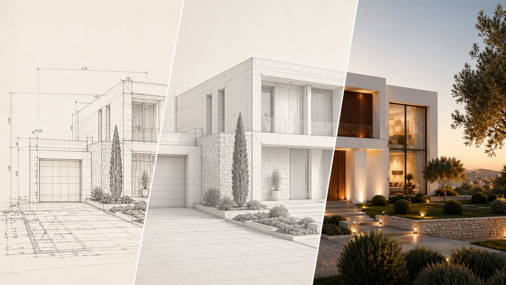 Dal disegno 2D al render finale — Studio Geotognolo